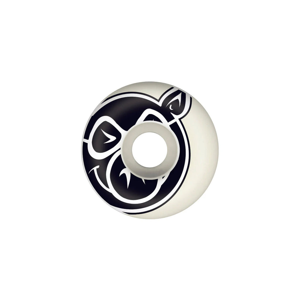 Pig Skateboard Wheels 55mm Classic 99A White