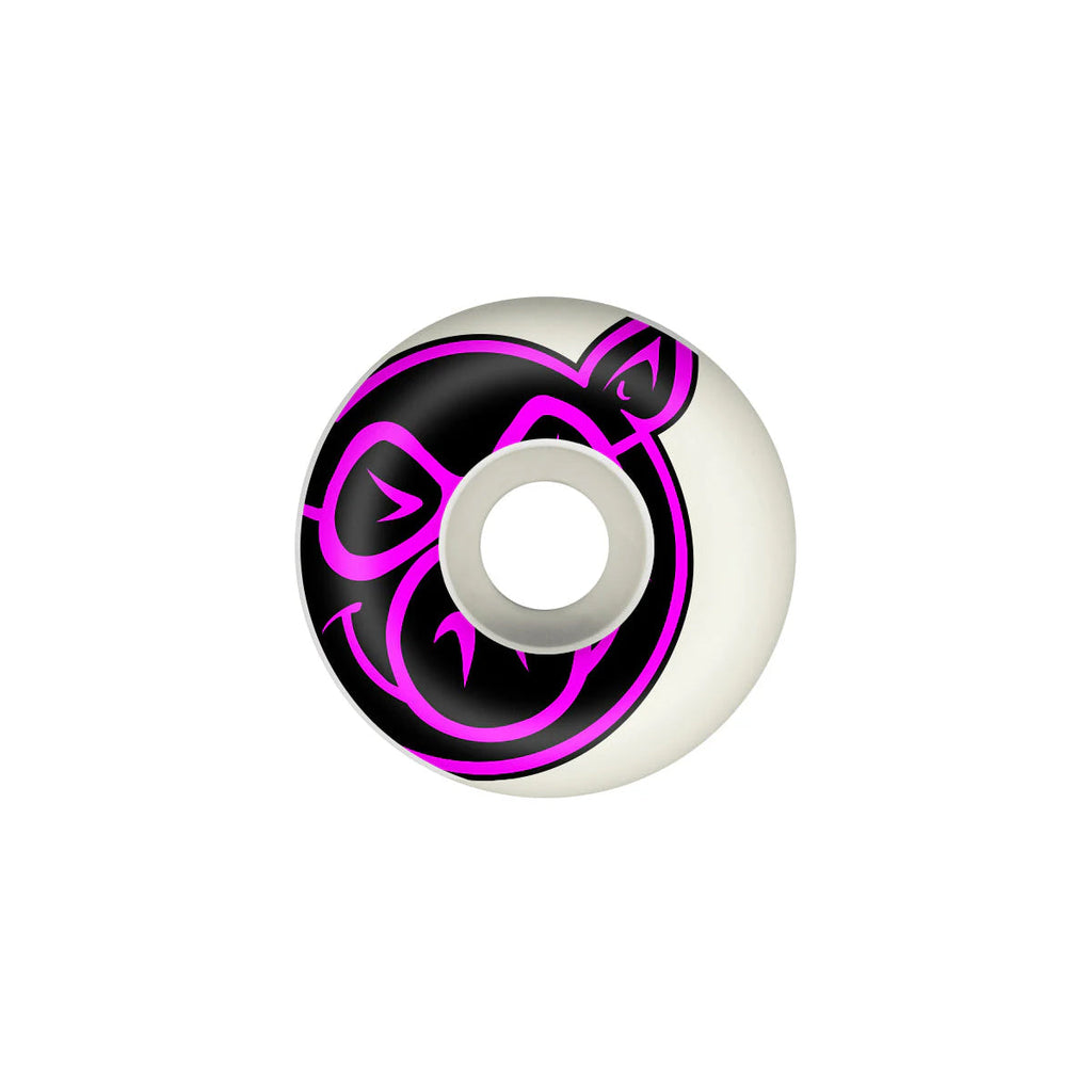 Pig Skateboard Wheels 56mm Classic 99A White