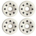 Pig Skateboard Wheels 54mm Conical 99A White