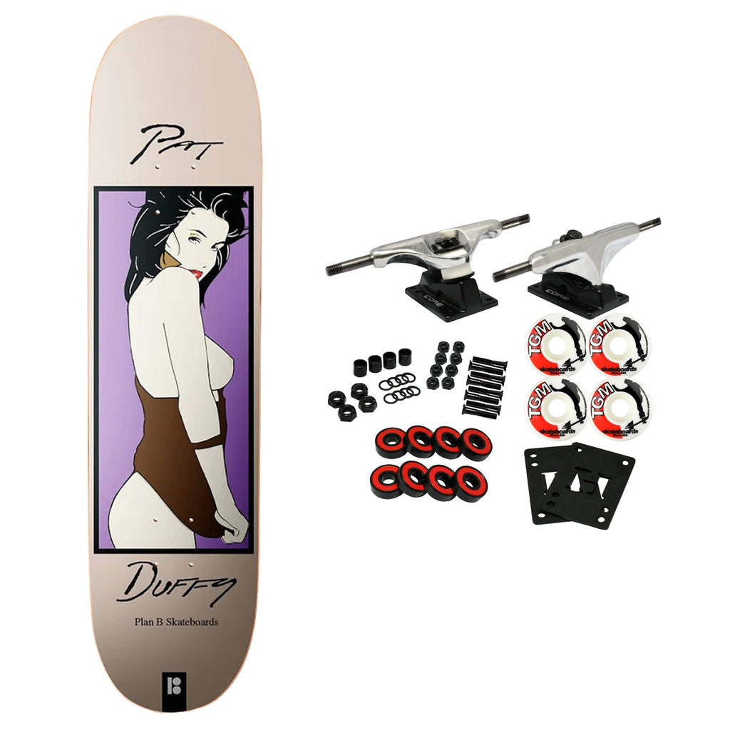 Plan B Skateboard Complete Duffy Girl 8.25" x 32.125"