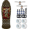 Powell Peralta Skateboard Caballero Street Black/Gold Foil / Independent/ Rat Bones White