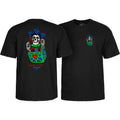 Powell Peralta Skateboard Shirt Chris Hiett Skull Black