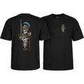 Powell Peralta Skateboard Shirt Dan Corrigan Chess Skulls Black