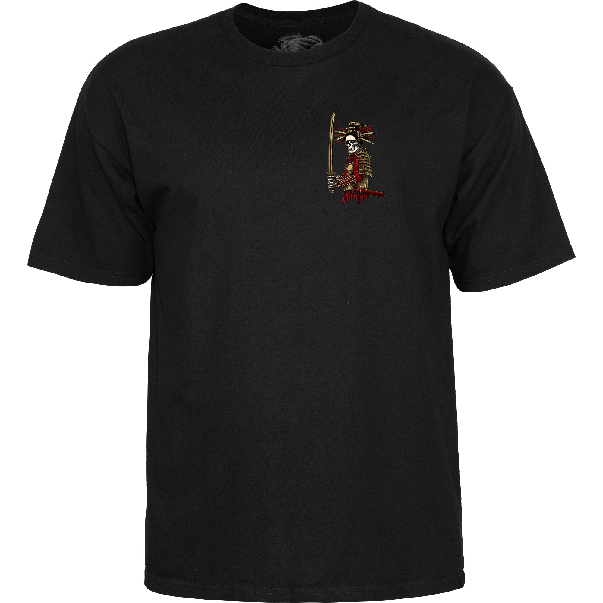 Powell Peralta Skateboard Shirt Sakura Yosozumi Onna-Bugeisha Black