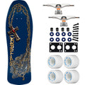 Powell Peralta Skateboard Ray Underhill Cross Navy/Gold Foil / Independent/ Rat Bones White