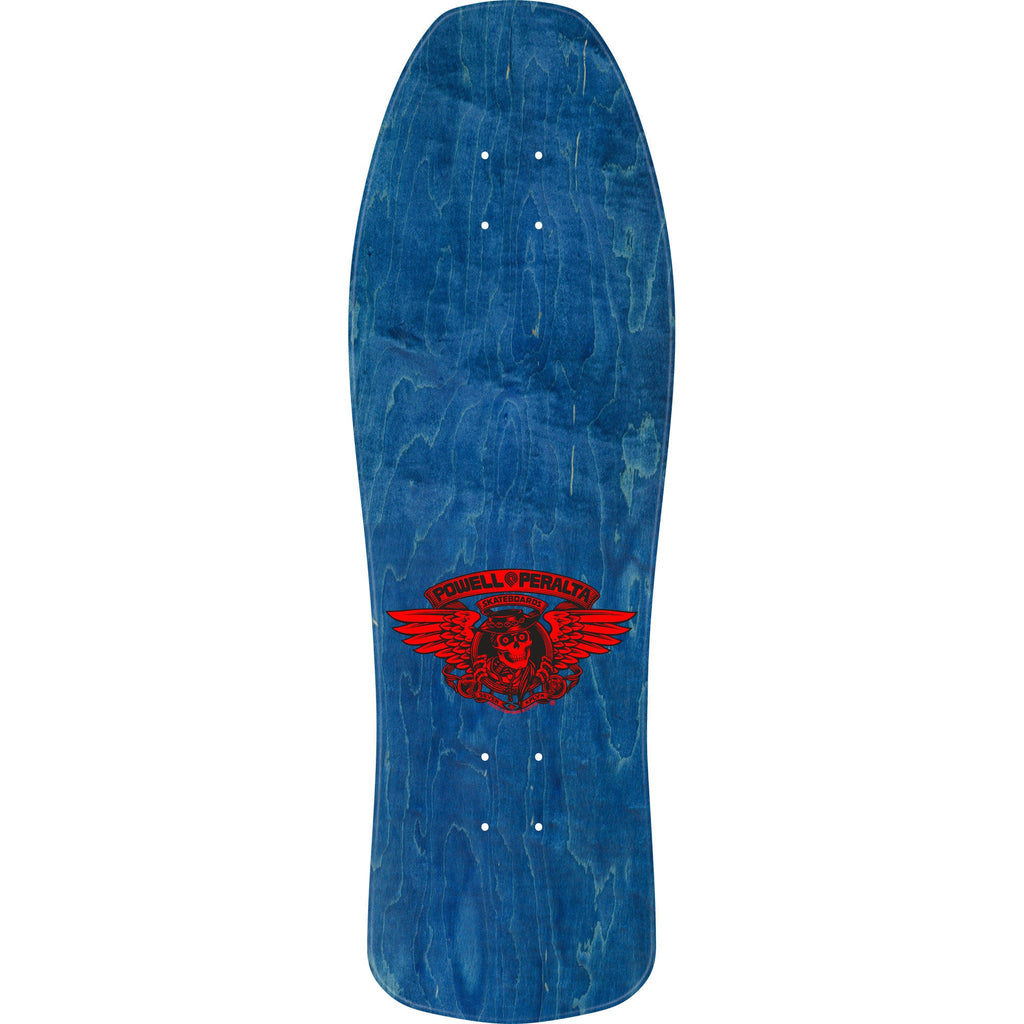 Powell Peralta Skateboard Complete Ray Underhill Cross Navy/Gold Foil Old School Reissue