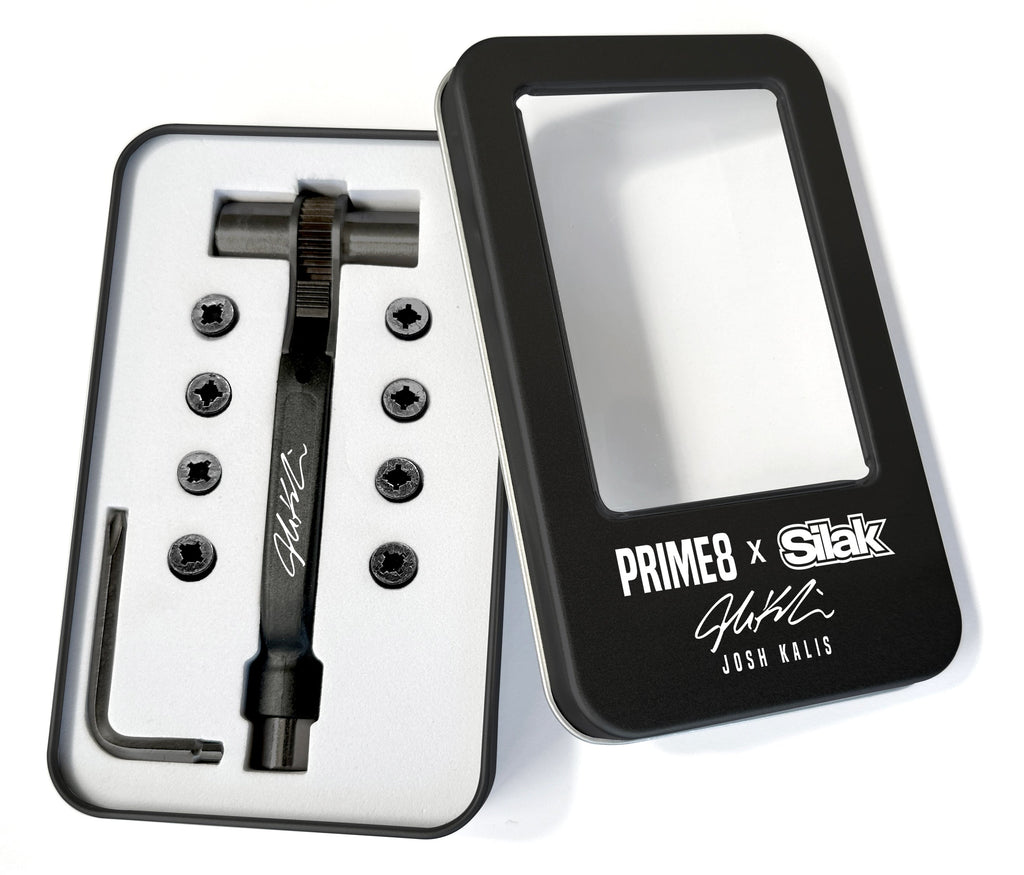 Prime8 Skate Tool Triple Ratchet Lite with Josh Kalis Silak Combo Hardware