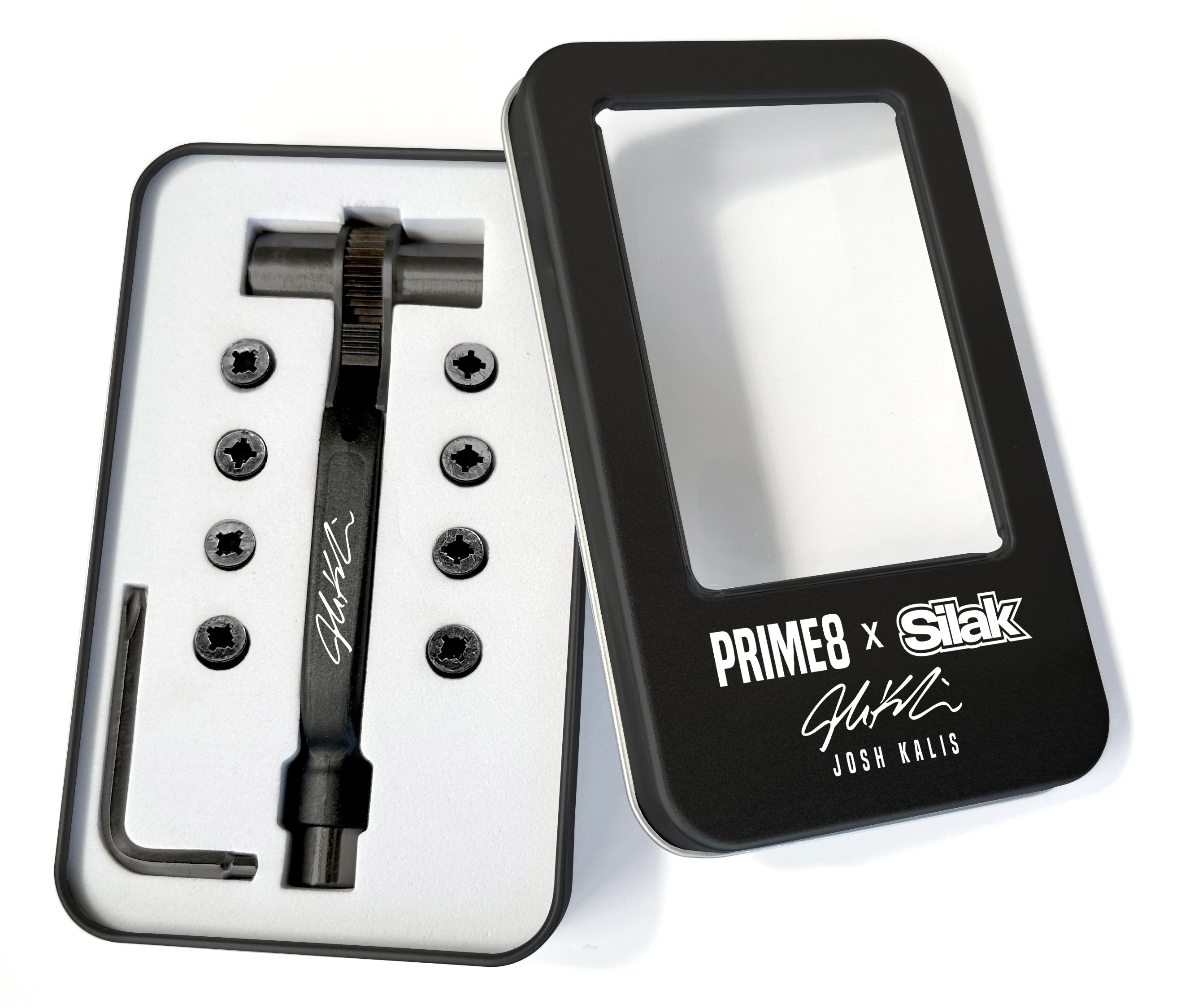 Prime8 Skate Tool Triple Ratchet Lite with Josh Kalis Silak Combo Hardware