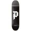 Primitive Skateboard Deck Dirty P Black/White 8.25" x 31.85"