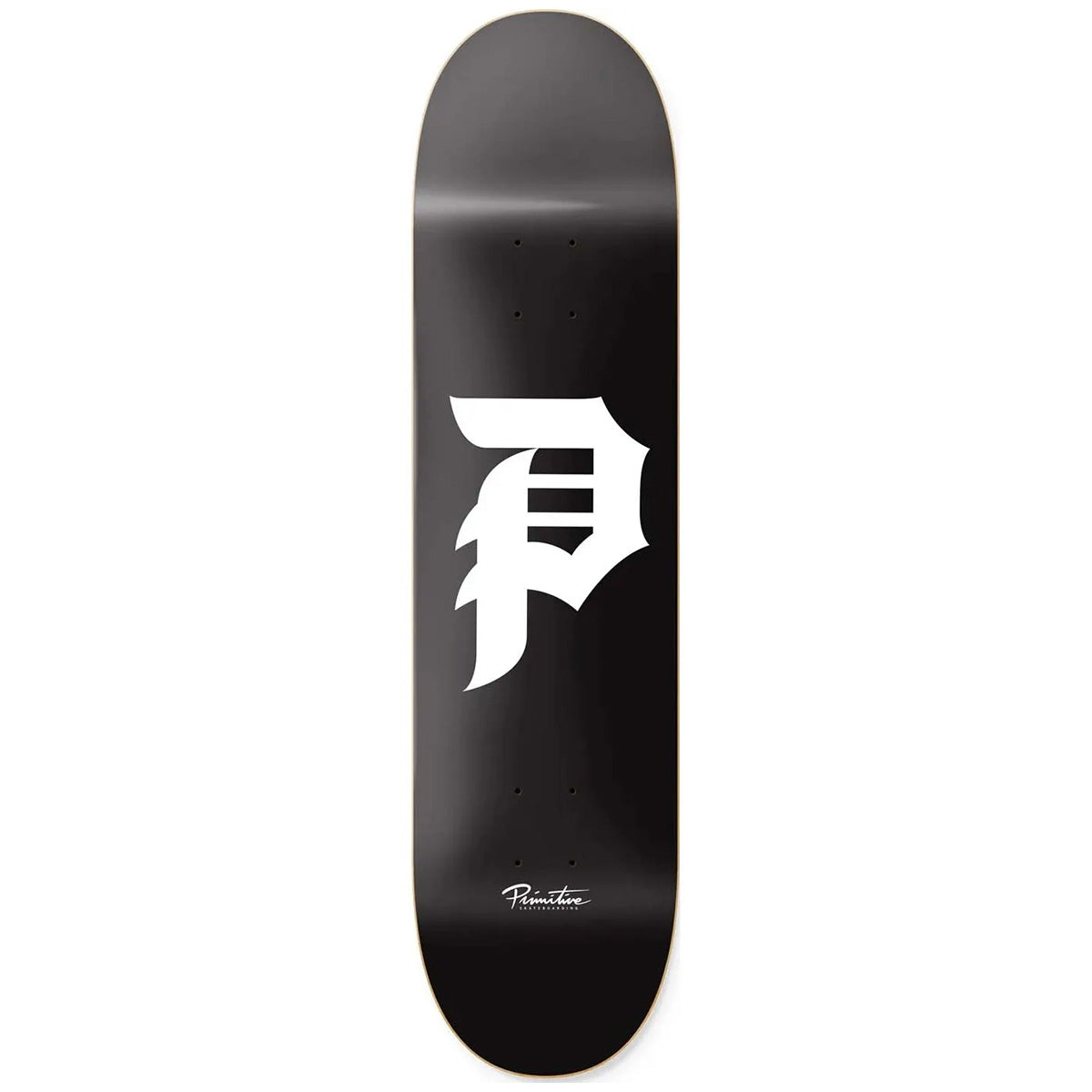 Primitive Skateboard Deck Dirty P Black/White 8.25" x 31.85"