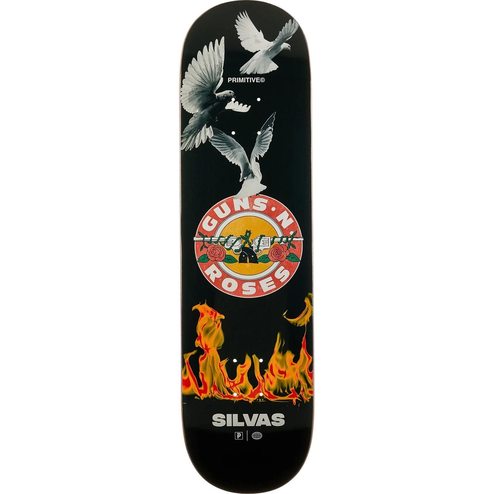 Primitive Skateboard Complete Silvas GNR Next Door 8.38"