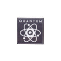 Quantum Bearings Skateboard Sticker - Logo Square Dark Grey 2"