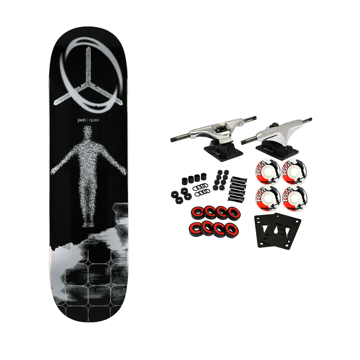 Quasi Skateboard Complete Dylan Jaeb Debut Twin 8.25" x 32"
