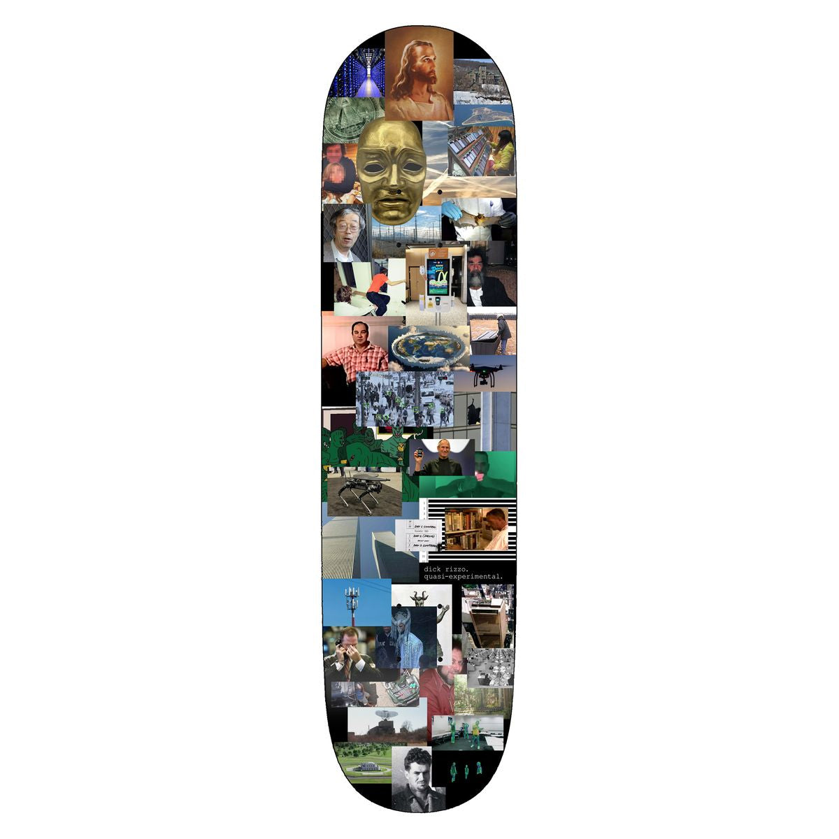 Quasi Skateboard Complete Rizzo Psyop 8.25" x 31.75"