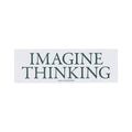 Quasi Skateboards Sticker Imagine Thinking White/Dark Green 9.5" x 3.25"