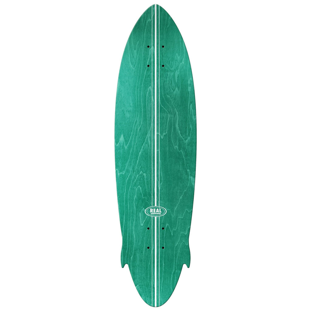 Real Skateboard Complete Mason Speed Egg CNC Cruiser 9.25" X 34"