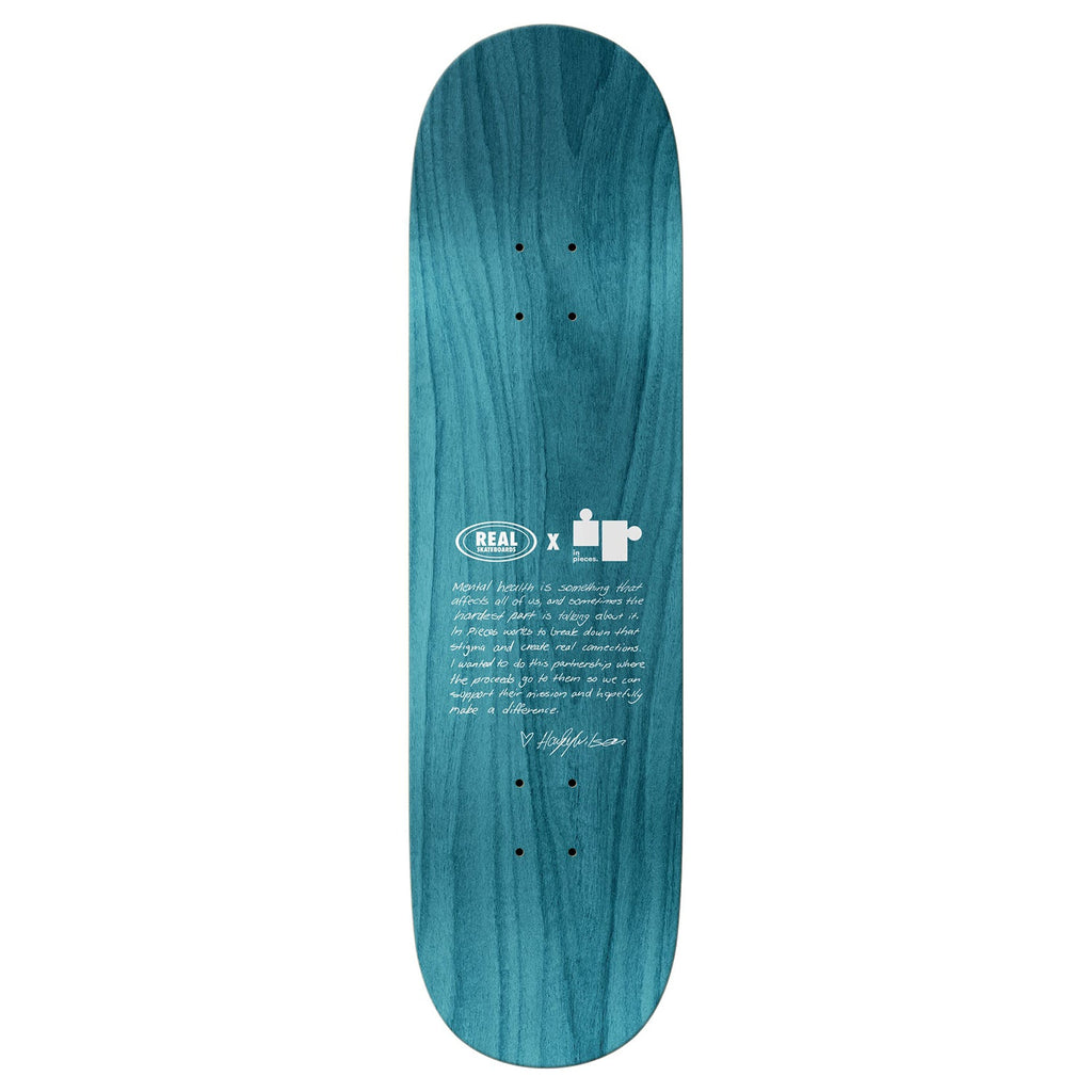 Real Skateboard Deck Hayley Wilson Pieces True Fit 8.25" x 31.5"