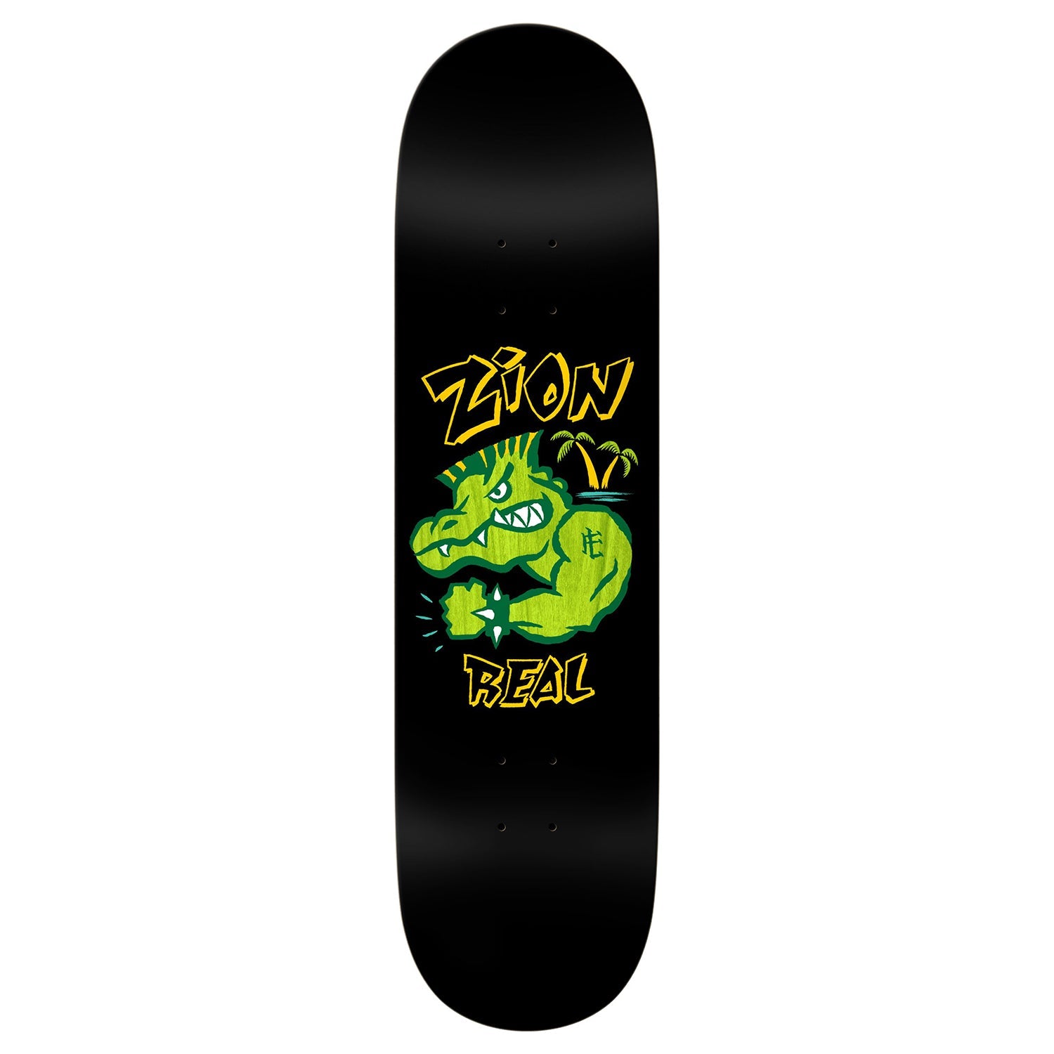 Real Skateboard Complete Zion Bad Gator Heavyweights 8.5" x 31.85"