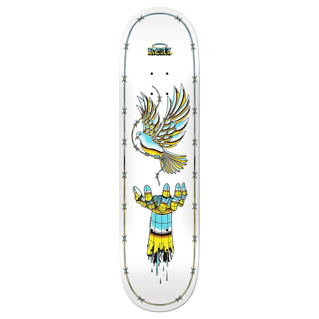Real Skateboard Complete Team Syntheric Peace 8.25" x 32"