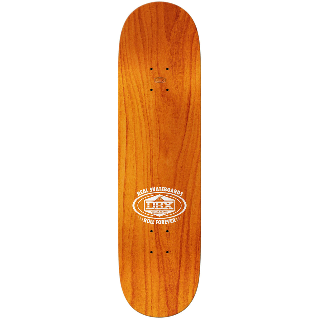 Real Skateboard Complete DBX Oval Full Green 8.5" x 32.62"