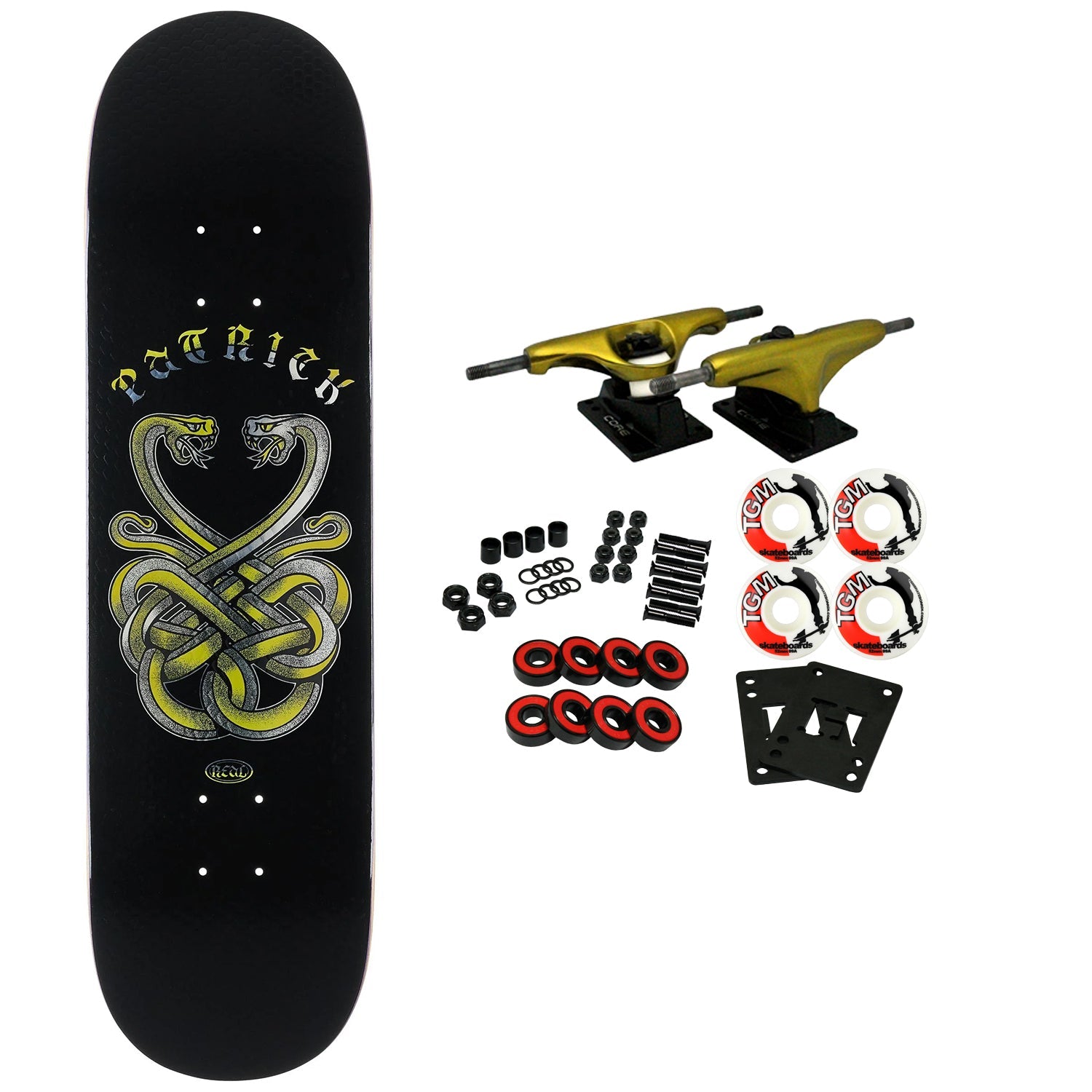Real Skateboard Complete Praman Fight Full SE Shape 8.38" x 32.18"