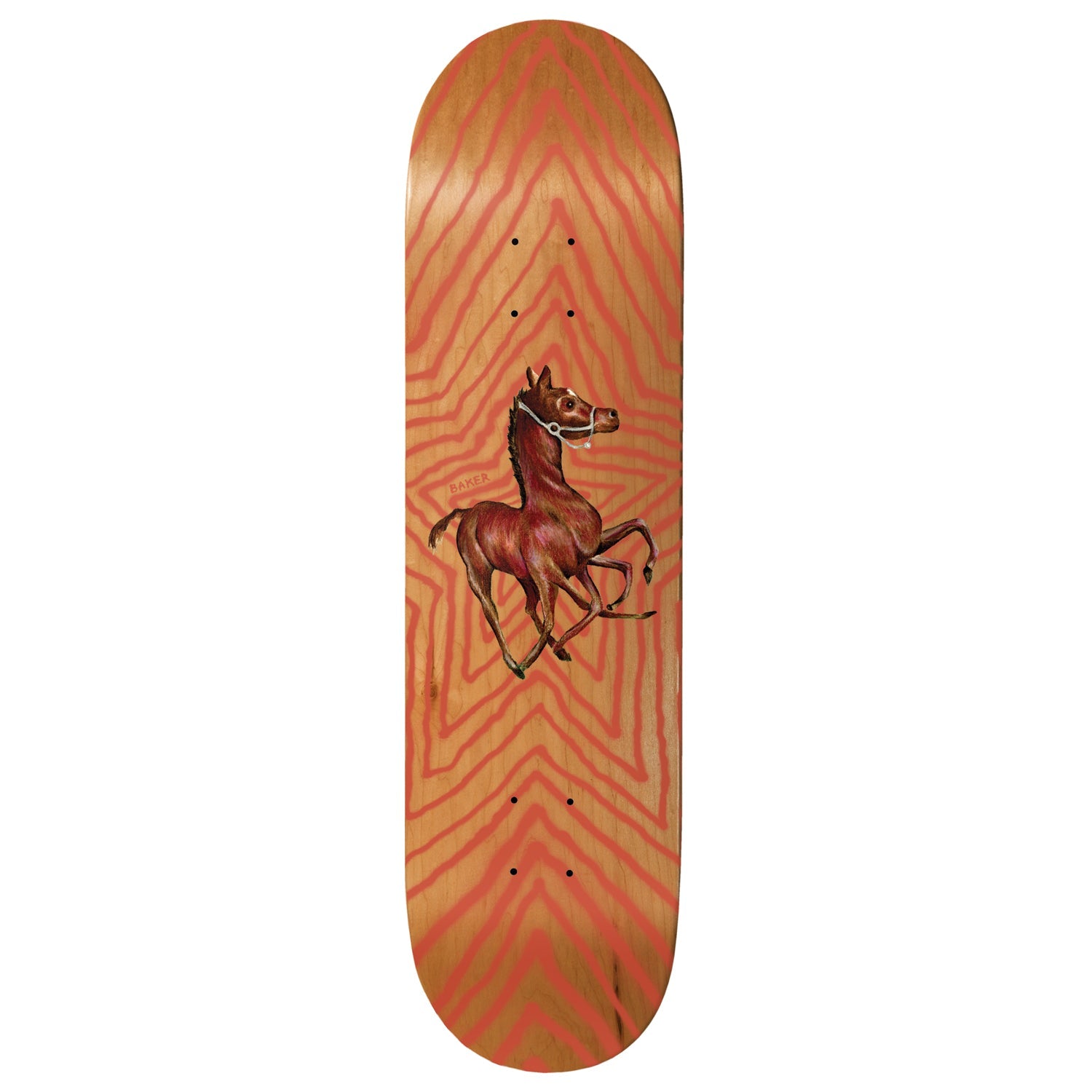 Baker Skateboard Deck Andrew Reynolds Rocket Science Natural 8.125" x 31.875"