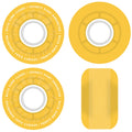 Ricta Skateboard Wheels 55mm Clouds 78A Transparent Citrus
