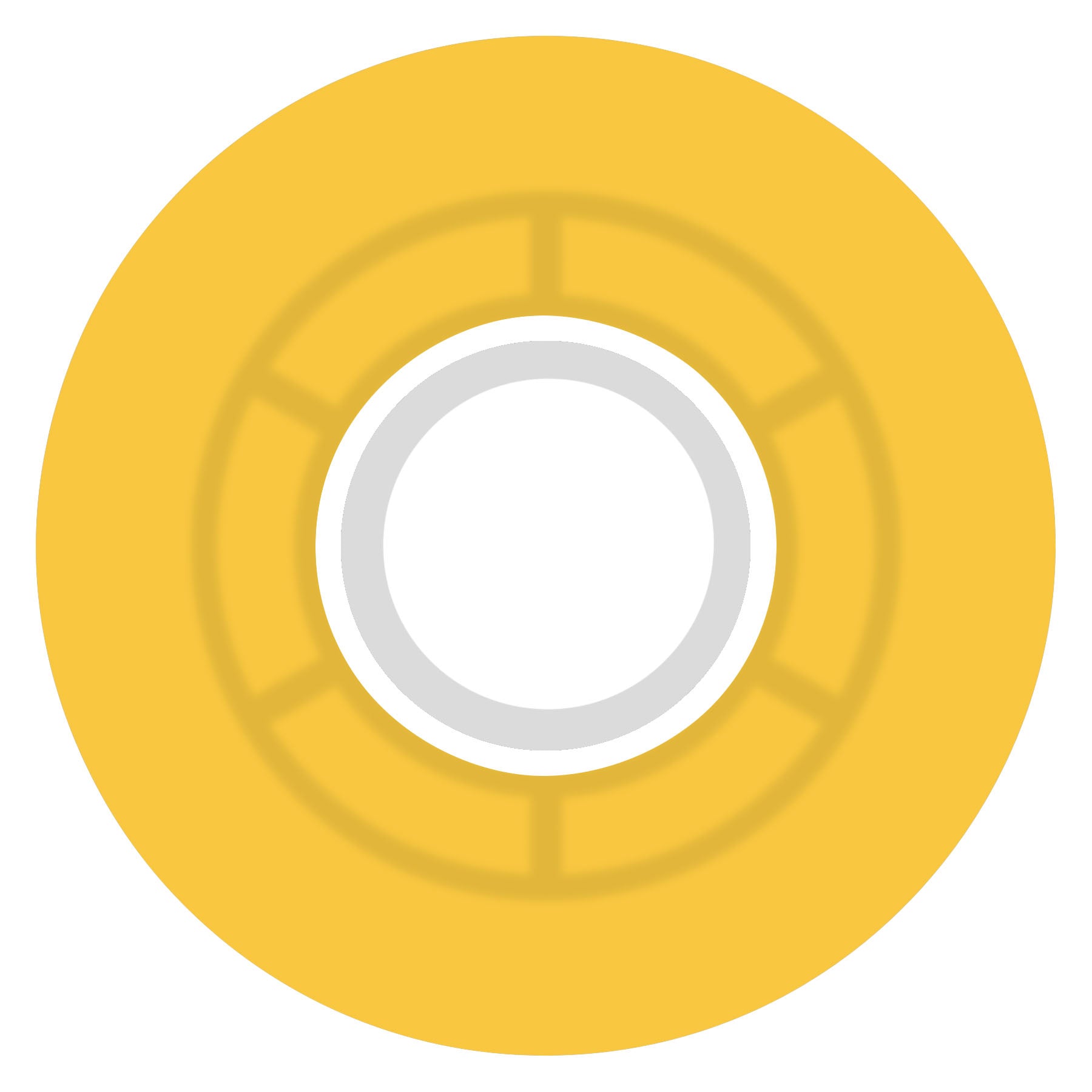 Ricta Skateboard Wheels 55mm Clouds 78A Transparent Citrus