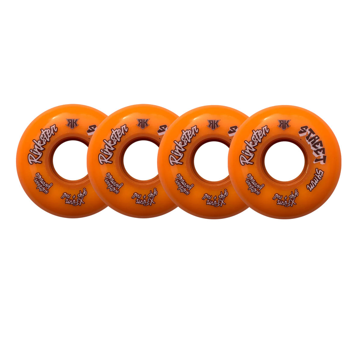 Rink Rat Roller Hockey Wheels Rinkster Street Outdoor X-Firm 4-Pack