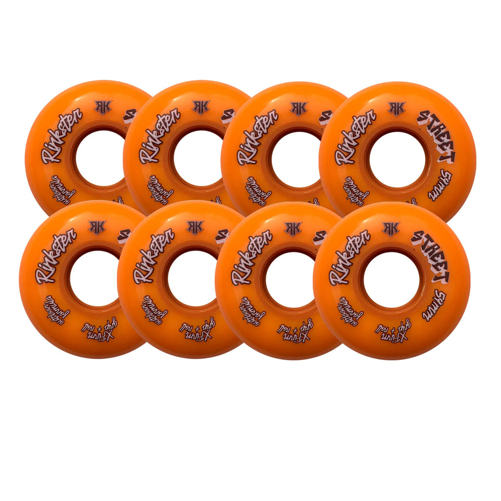 Rink Rat Roller Hockey Wheels Rinkster Street Outdoor X-Firm 8-Pack