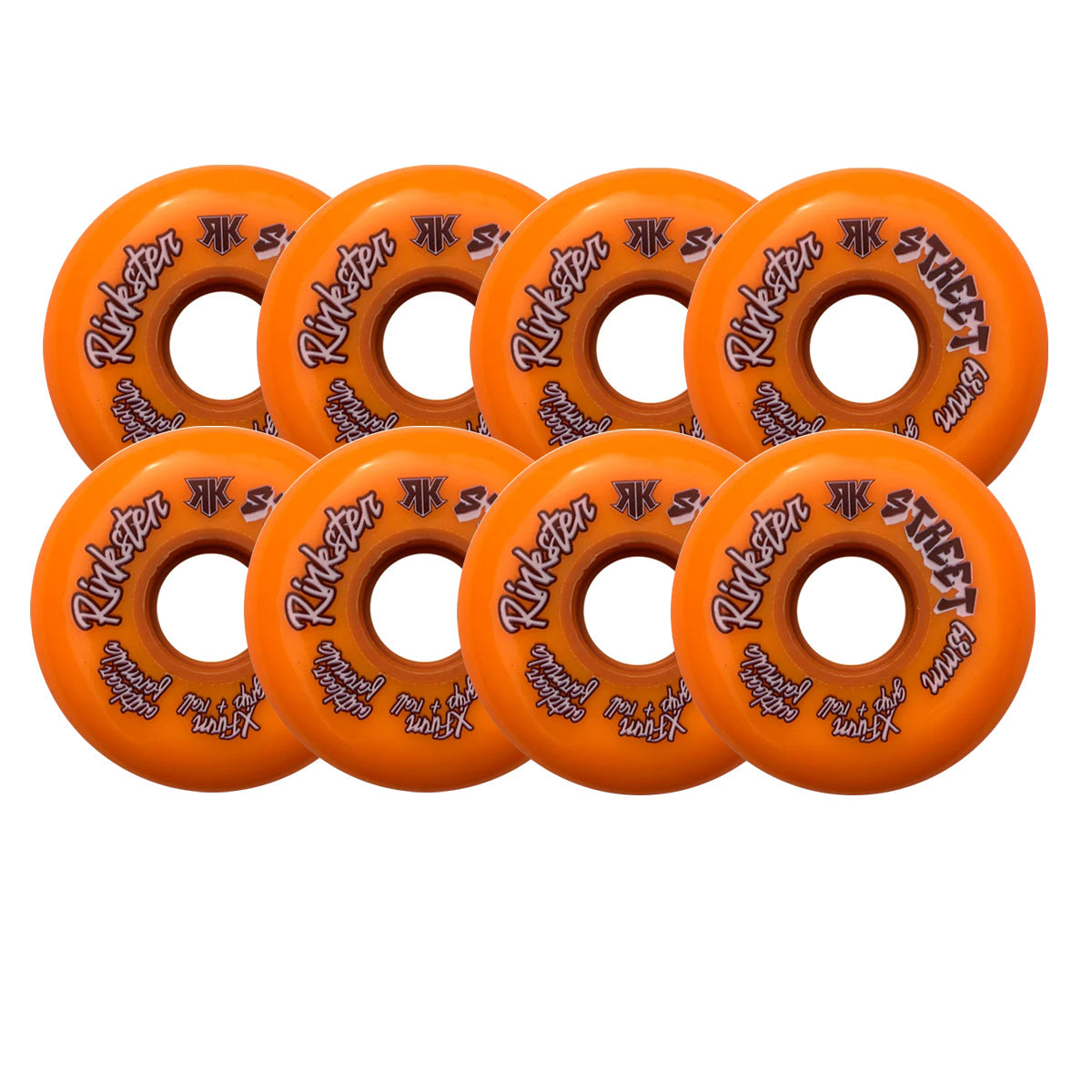 Rink Rat Roller Hockey Wheels Rinkster Street Outdoor X-Firm 8-Pack
