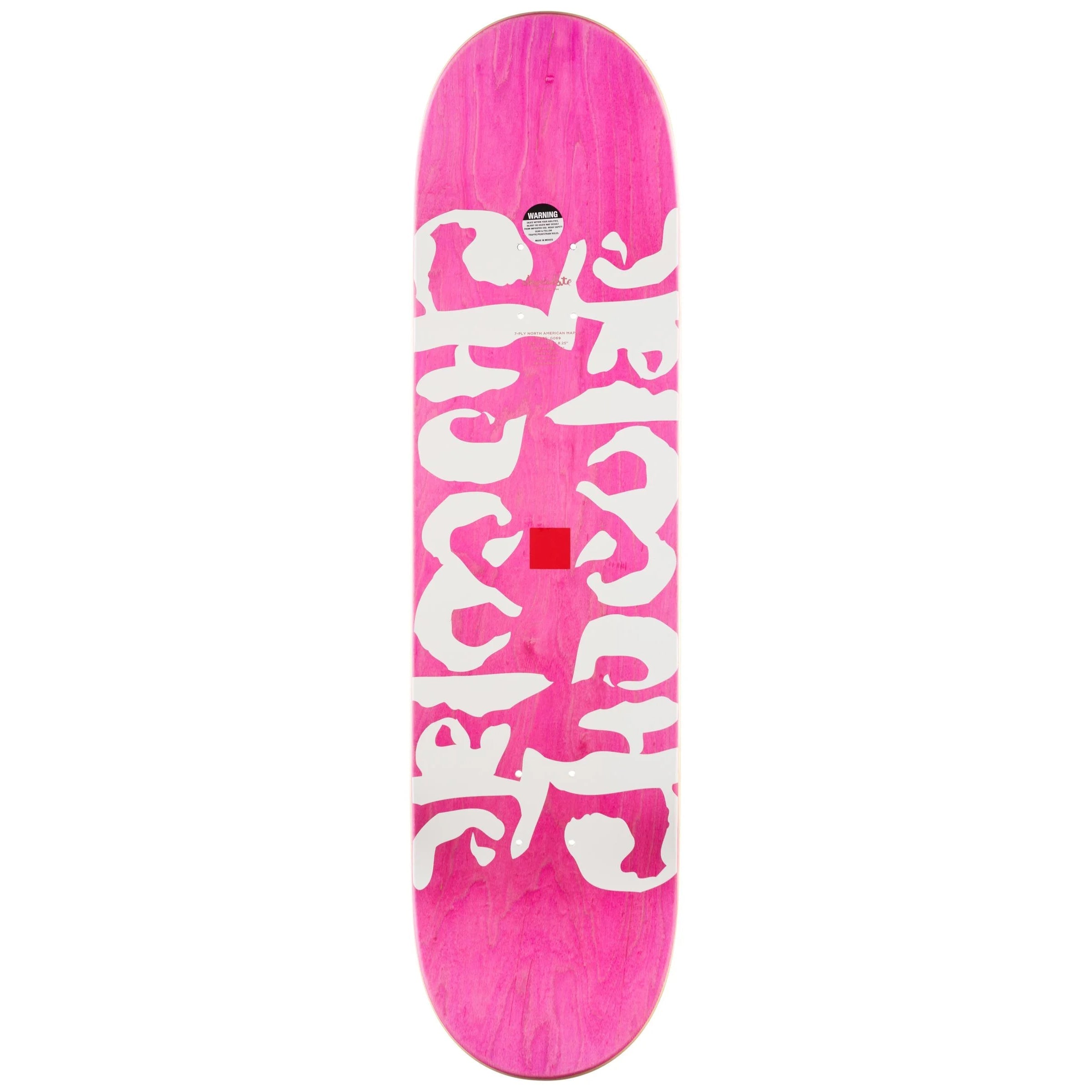 Chocolate Skateboard Deck Chris Roberts Ink Blot Twin Navy 8.25" x 31.875"