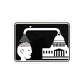 Alien Workshop Skateboards Sticker Brainwash