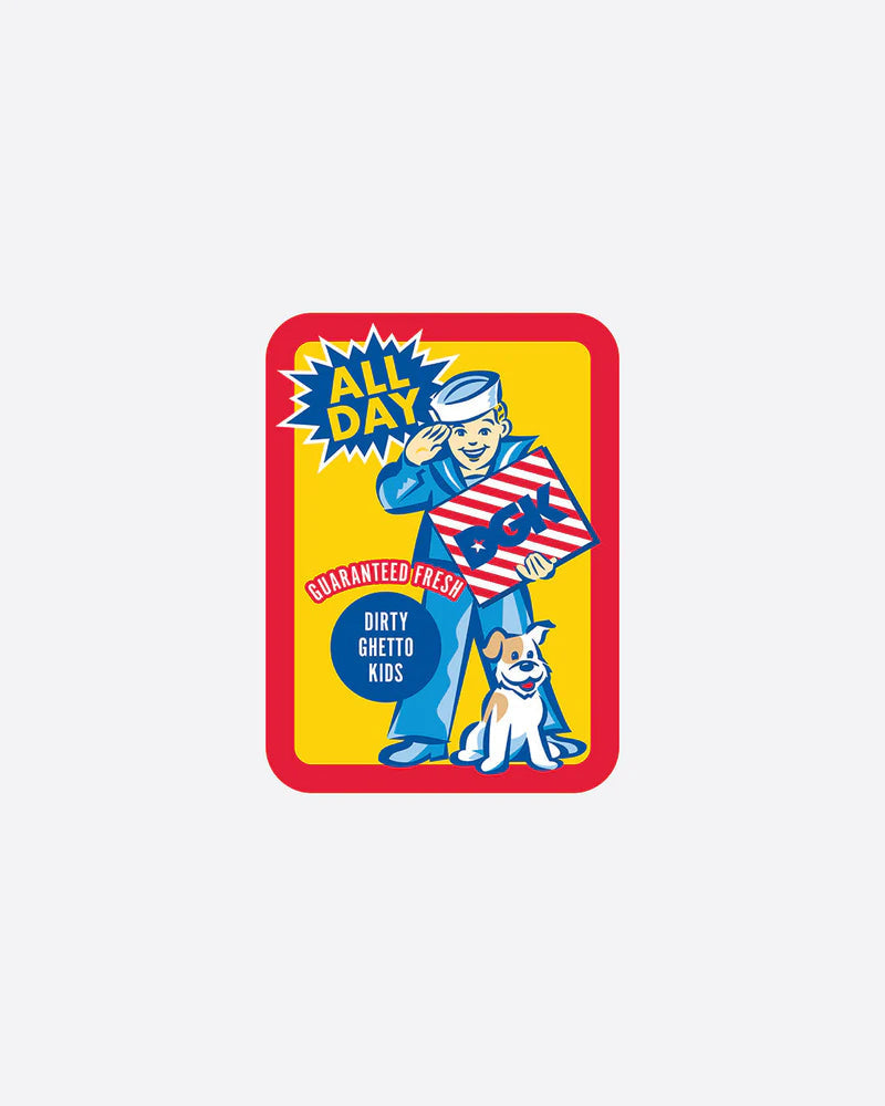 DGK Skateboards Sticker Kraker 3" x 4"