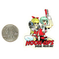 Hook Ups Skateboards Sticker - Mini Size - Special Police 1.75" x 2.1"