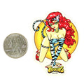 Hook Ups Skateboards Sticker - Mini Size - Akiko 4 1.8" x 2.4"