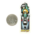 Hook Ups Skateboards Sticker - Mini Size - Tokyo Police 1" x 2.625"