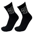 Heroin Skateboards Socks Fck Drugs Black
