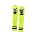 Toy Machine Skateboards Socks Sect Eye Heather Day Glow (Yellow)