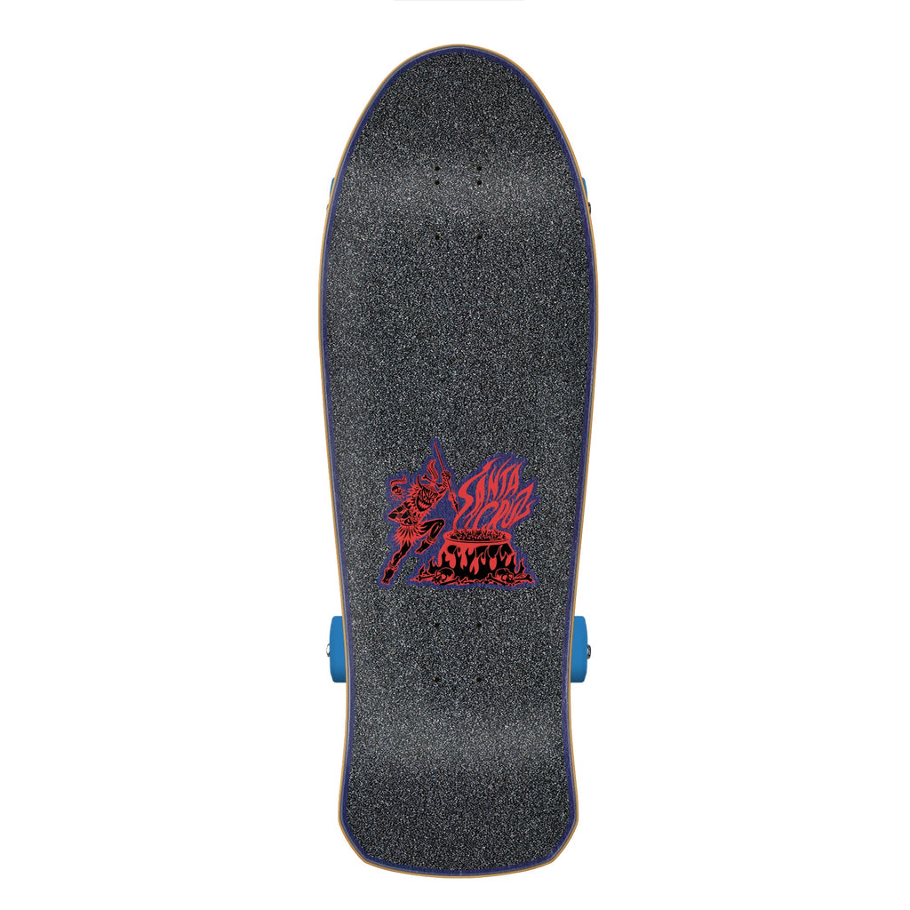 Santa Cruz Skateboard Complete Salba Tiger 10.3" x 31.1" Old School Cruiser
