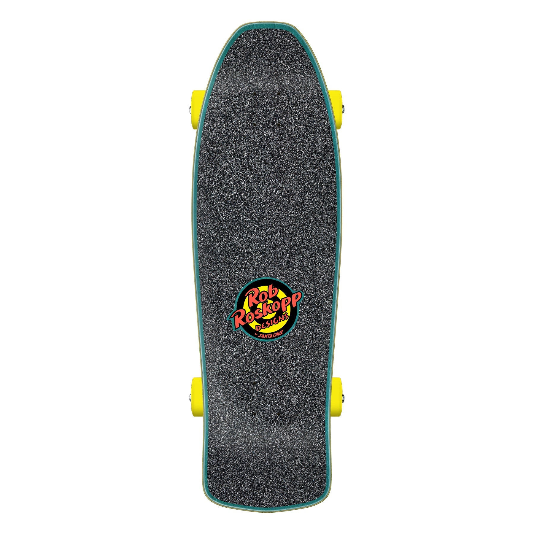 Santa Cruz Skateboard Complete Roskopp Screaming Five 10.32" x 34" Old School Cruiser