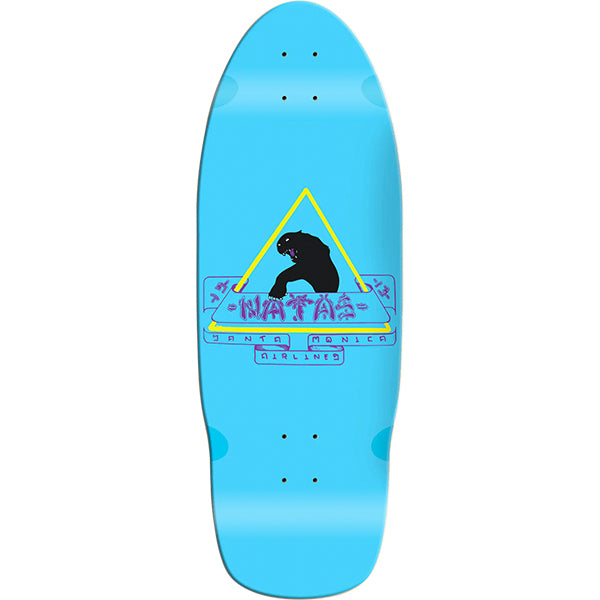 SMA Skateboard Complete Natas Kaupus Black Panther 1st Edition Reissue Blue 10" x 29"