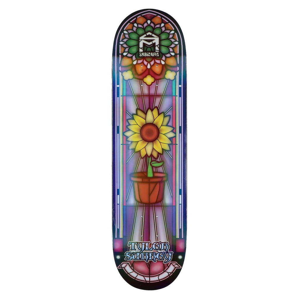 Skate Mafia Skateboard Complete Surrey Stained Glass 8.25" x 32"