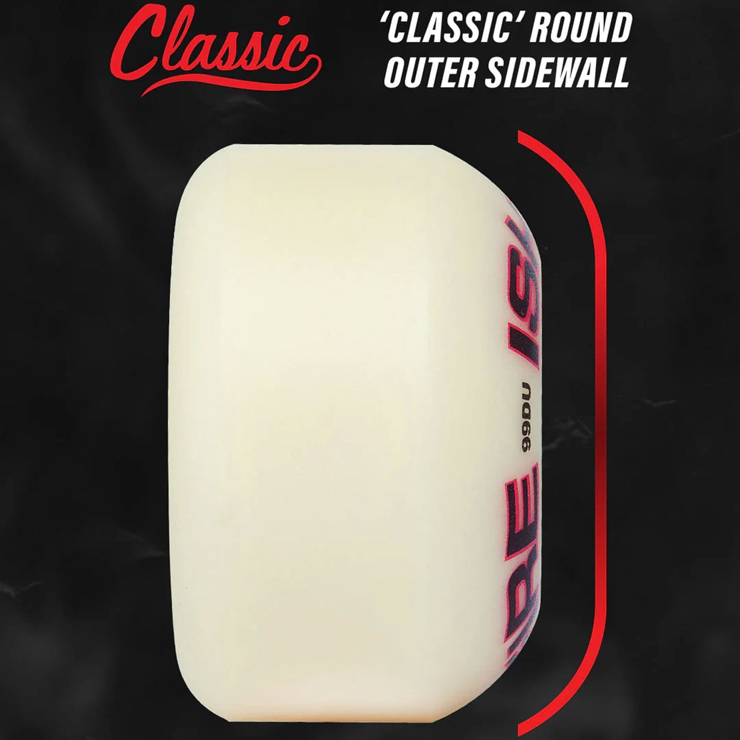 Spitfire Skateboard Wheels 55mm F4 93A Ishod Lock-In Classic Natural