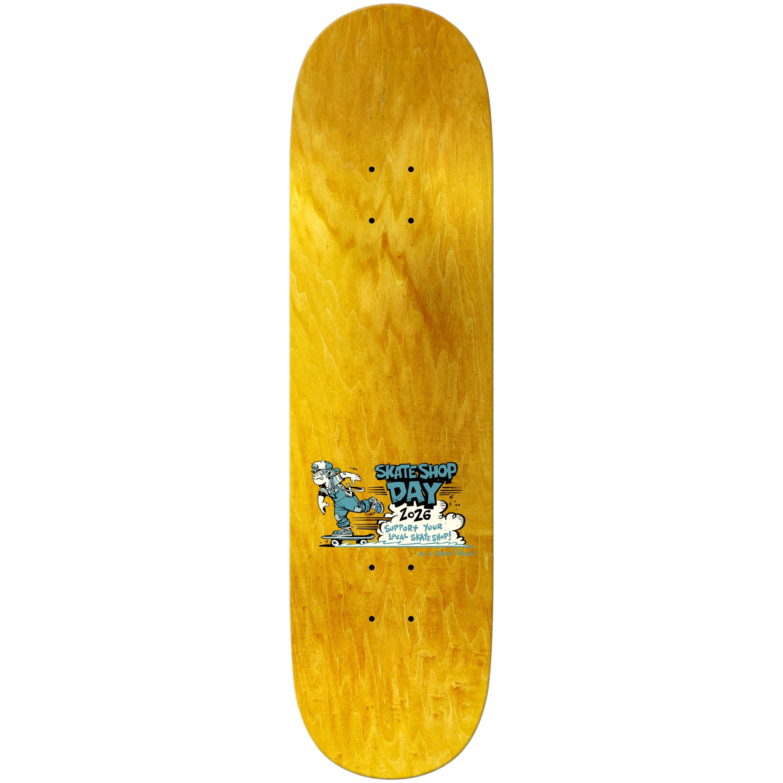 2026 Skateshop Day Deck - Deluxe Shop Keeper 8.25" x 32"