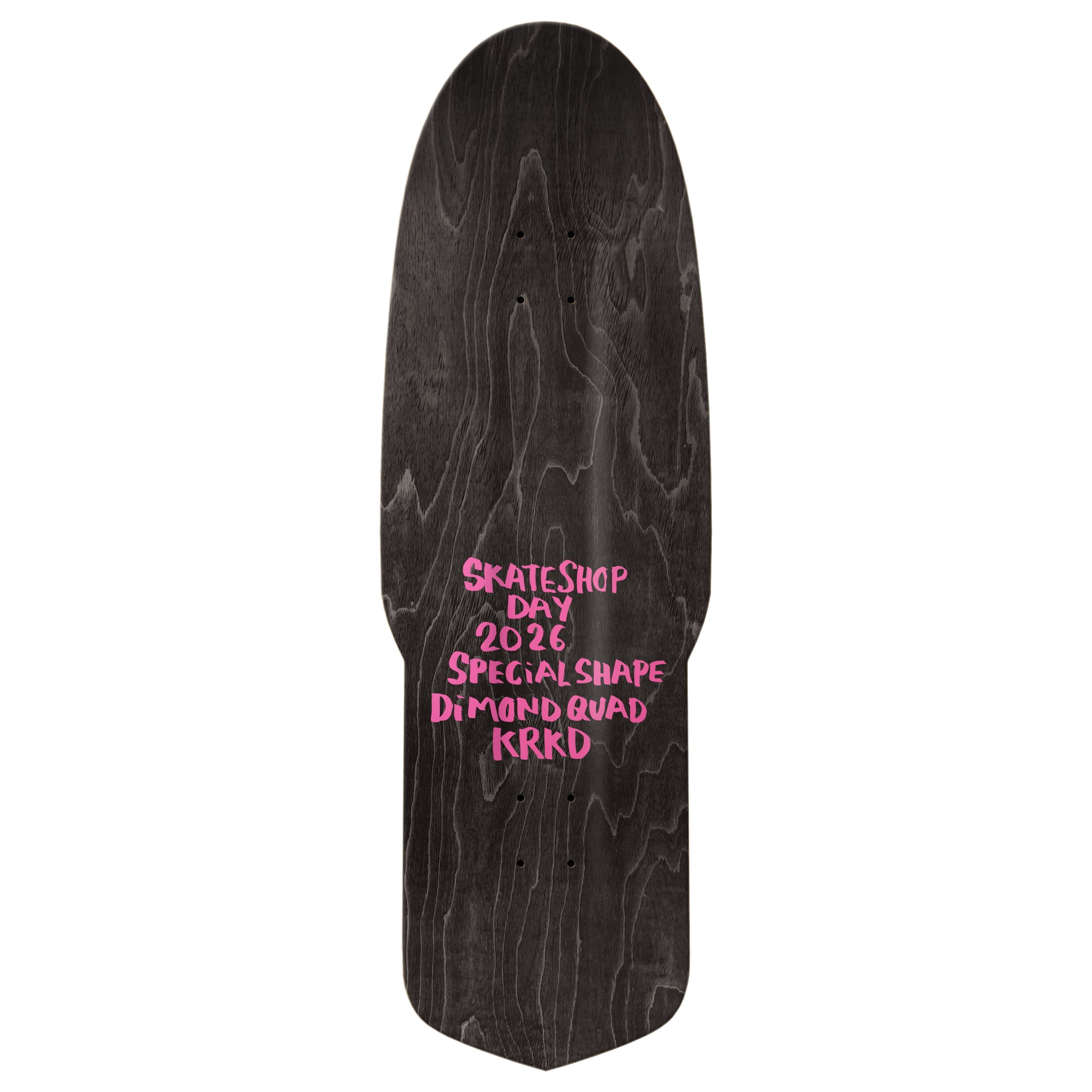 2026 Skateshop Day Deck - Krooked Diamond Quad 10.75" x 39.95"