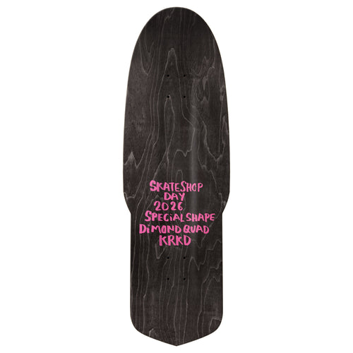 2026 Skateshop Day Deck - Krooked Diamond Quad 10.75" x 39.95"