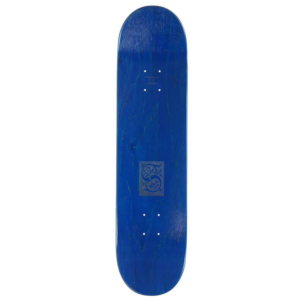 Sub Zero Skateboard Deck Vines White 8.25" x 32"
