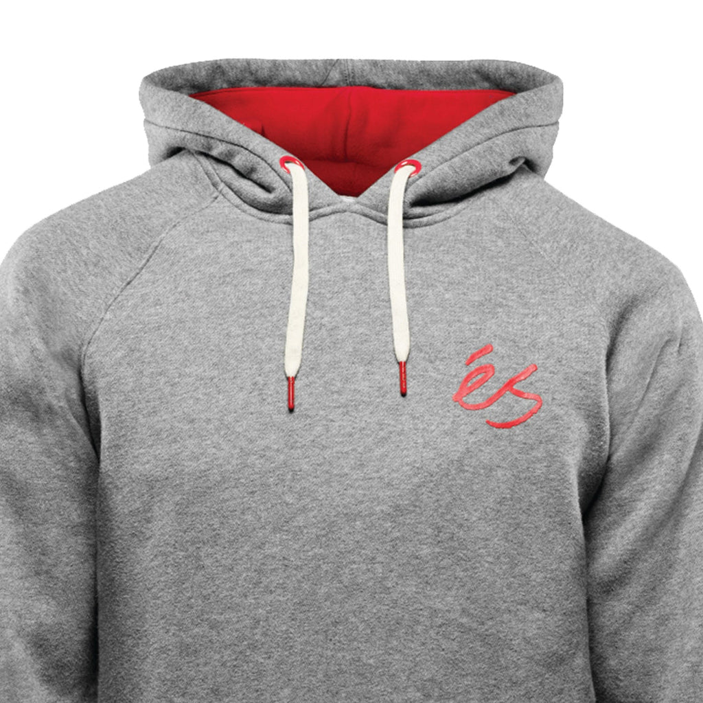 ES Skateboard Shoes Hoody Script Gray/Heather