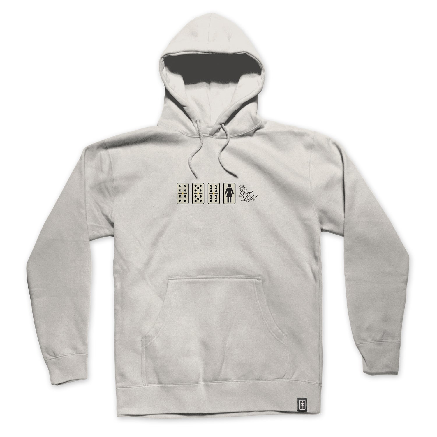 Girl Skateboards Hoody Goodlife Bone